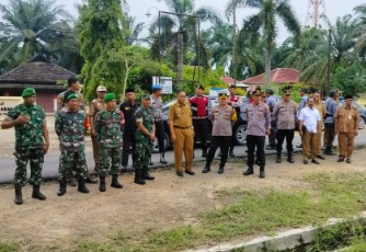 Polres Lamteng Amankan Aksi Damai Terkait Anjloknya Harga Singkong