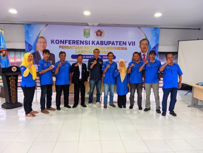 Resmi Jabat Ketua PWI Lamteng, Gunawan Siap Bangun Kolaborasi dengan Pemerintah Daerah dan Mitra Kerja