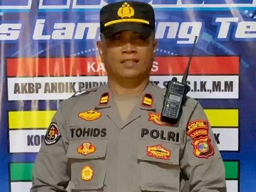 Polres Lamteng Tindak Lanjuti Terkait Oknum Pegawai Dishub Palak Sopir Yang Viral di Medsos