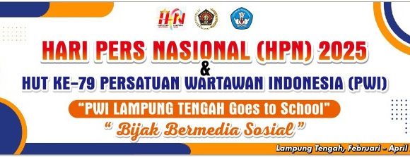 Peringati HPN 2025, PWI Lamteng   Ajak Pelajar SMAN 1 Terbanggibesar Bijak Bermedia Sosial
