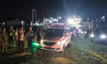 Personel Gabungan Amankan Malam Takbir di Rumbia