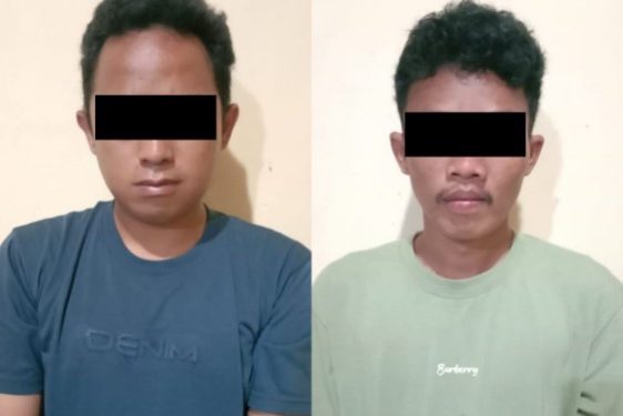 Tekab 308 Polsek Anak Ratu Aji Bekuk Dua Residivis