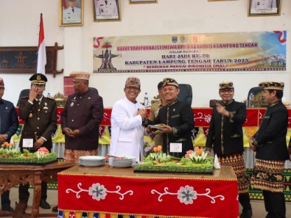 DPRD Lamteng Gelar Paripurna HUT Lamteng ke 79, Ketua DPRD : Kolaborasi yang Baik Untuk Kemajuan Daerah