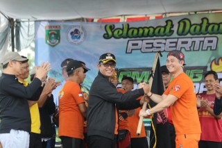 Ribuan Peserta Meriahkan Lampung Bersepeda di Seputihmataram