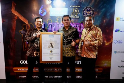 Kementerian ATR/BPN Raih Penghargaan Popular Government Institution 2025 dari The Iconomics