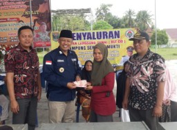 Pemerintah Kampung Sendangmukti Salurkan BLT