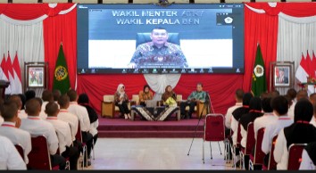 STPN Bentuk Karakter dan Kepemimpinan, Wamen Ossy Titip Tiga Nilai yang Perlu Dipedomani Taruna/i STPN