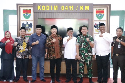 Gedung Baru Makodim 0411/KM Siap Beroperasi, lni Pesan Bupati Ardito Wijaya