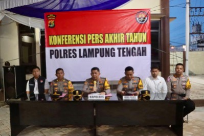 Akhir Tahun 2025, Polres Lamteng Ungkap Ratusan Kasus Kriminal dan Narkoba