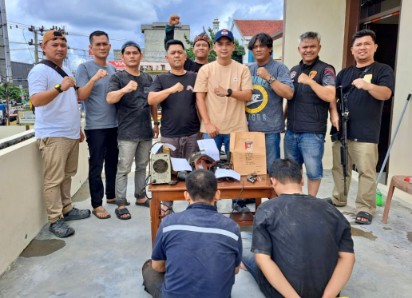 Dua Pelaku Perakit Senpi Rakitan Dibekuk Polsek Terbanggi Besar