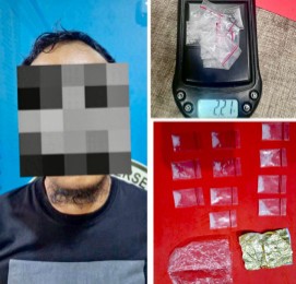 11 Paket Sabu Diamankan, Pria ini Ditangkap Satres Narkoba Polres Lamteng