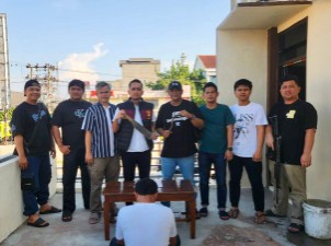 Buron 15 Hari, Pelaku Pembacokan Kakam Donoarum Dibekuk Tekab 308 Polsek Terbanggi Besar