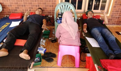 Pengajian Rutinan Almacida sekaligus Gelar Donor Darah, 70 Kantong Terkumpul