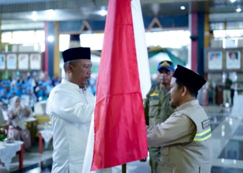 Polres Lamteng Bersama Instansi Terkait Amankan Pelepasan 439 JCH Kloter 08