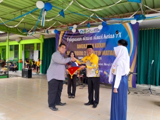 SMPN 2 Seputih Mataram Gelar Pelepasan Siswa Kelas IX Angkatan XXXIII