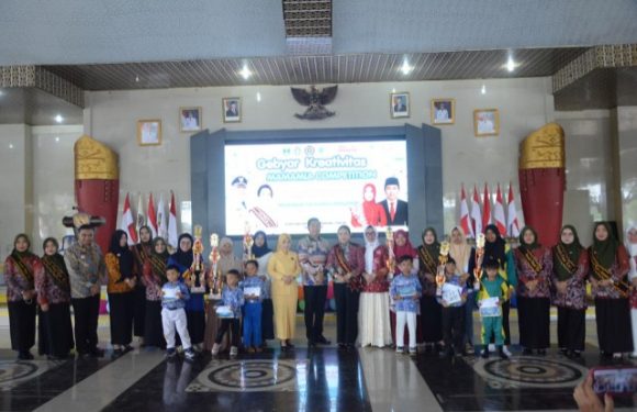 Gebyar Kreativitas Mamamia Competition Wilayah Tengah Resmi Dibuka Sekdakab Lamteng Welly Adiwantra