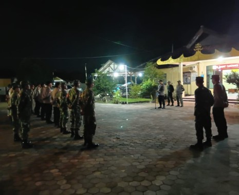 Polsek Seputih Mataram Amankan Malam Takbiran Hari Raya Idul Adha