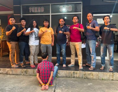 8 Tahun Buron, DPO Curas Dibekuk Tim Tekab 308 Polres Lamteng