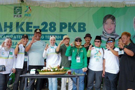 Harlah ke-28, DPC PKB Lamteng Guncang Bandarjaya Dengan Gebrakkan UMKM dan Galakkan Olahraga