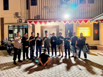 Tekab 308 Presisi Polsek Terbanggi Besar Bekuk Pelaku Curas, Satu Rekannya Masih Diburu!