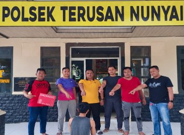 Tekab 308 Presisi Polsek Terusan Nunyai Ringkus Pengedar Sabu, 10 Paket Siap Edar Diamankan