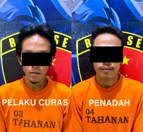 Tekab 308 Polsek Way Pengubuan Ungkap Kasus Curas, Pelaku Beserta Penadah Ditangkap