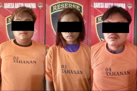 Tim Gabungan Tekab 308 Polres Lamteng Berhasil Meringkus Komplotan Curat Lintas Kabupaten Kota